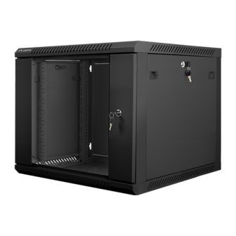 Lanberg WF01-6609-10B 9U Wall-Mount Rack Cabinet Black