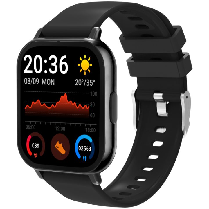 Denver SWC-176B Smart and Sports Watches 1.81" TFT Digital…