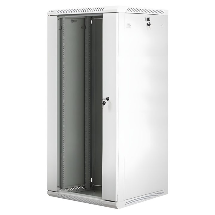 Lanberg WF01-6627-10S 27U Wall-Mount Rack Cabinet White