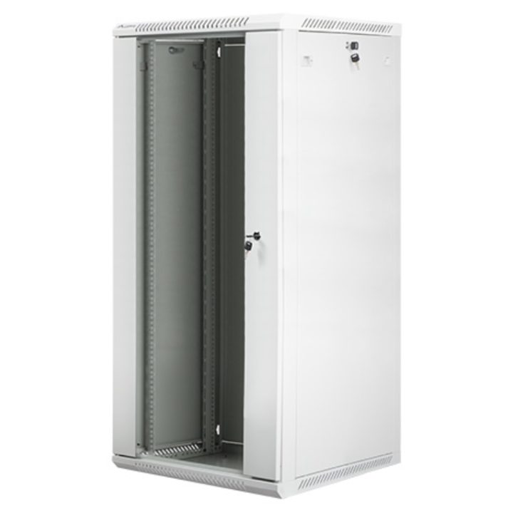 Lanberg WF01-6627-10S 27U Wall-Mount Rack Cabinet White