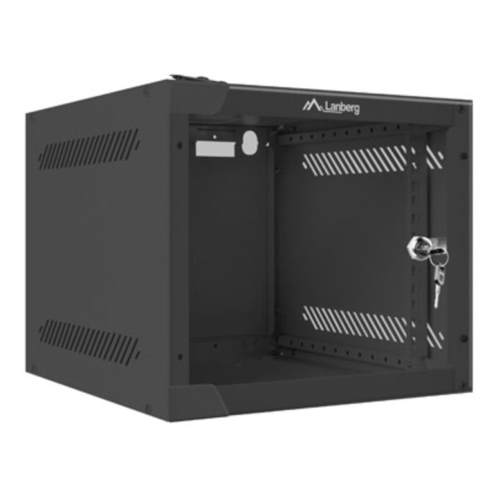 Armário de parede Lanberg rack 10 polegadas 4U - 280X310 flat pack…