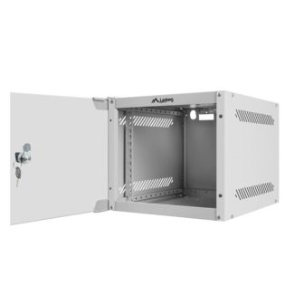 Lanberg Wall-Mount Rack Cabinet 10-inch 4U - 280X310 Silver…
