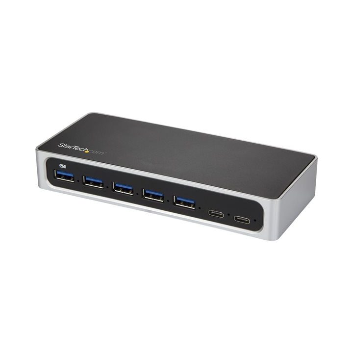 StarTech.com Hub Concentrador USB 3.0 USB C a 5x USB-A e 2x USB Tipo…