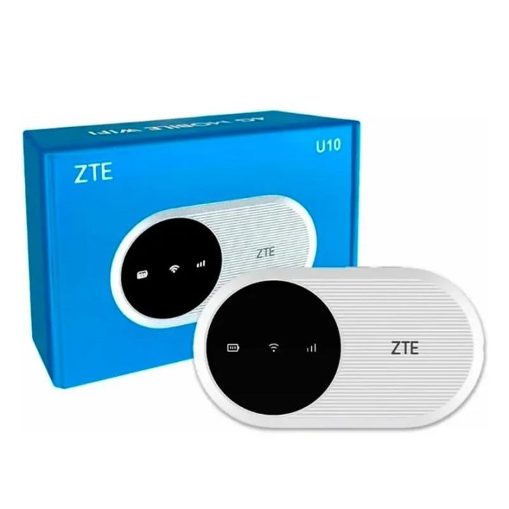 ZTE U10 Mobile LTE 4G WiFi6 Router SIM White