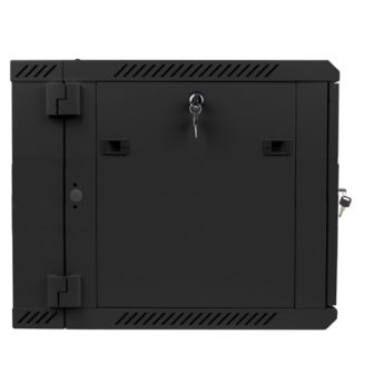 Lanberg WF02-6609-10B armario rack 9U Bastidor de pared Negro