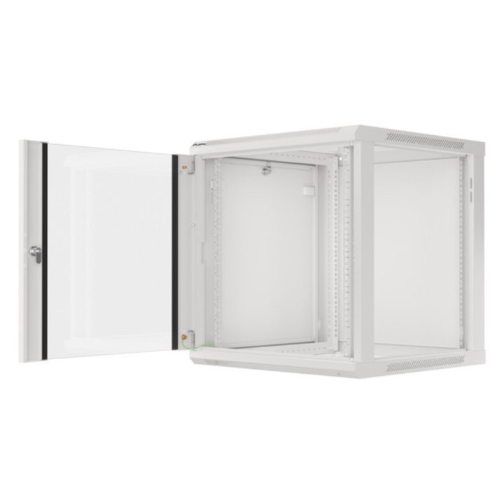 Lanberg WF01-6612-10S 12U Wall-Mount Rack Cabinet Gray