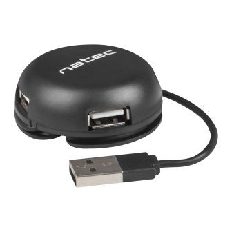 Natec Bumblebee USB 2.0 480 Mbit/s Black (NHU-1330)