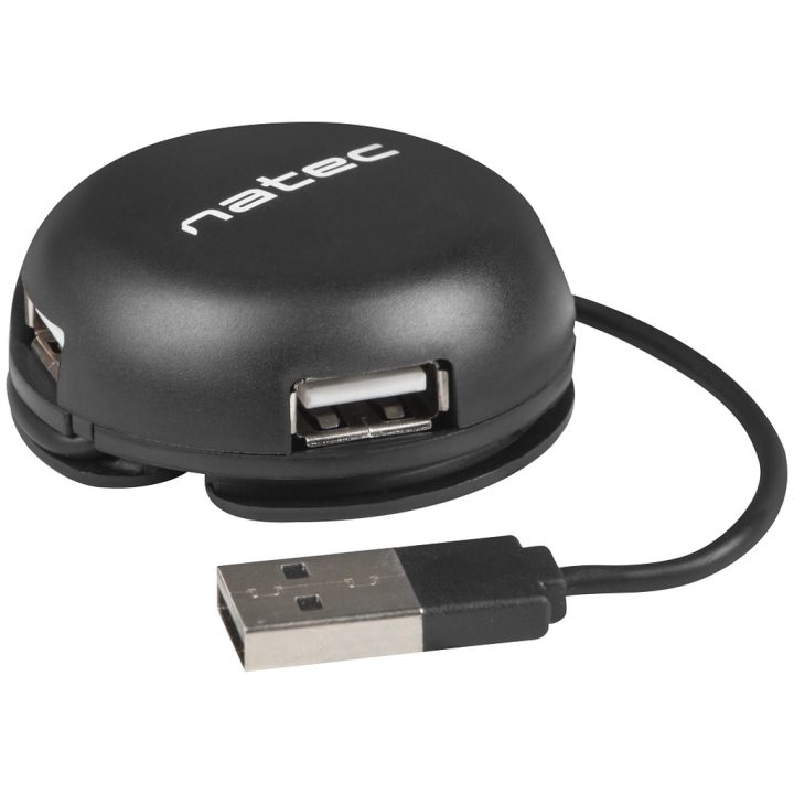 Natec Bumblebee USB 2.0 480 Mbit/s Black (NHU-1330)