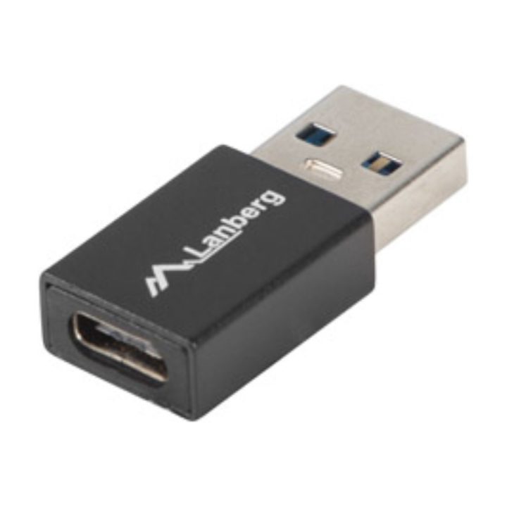 Adaptador Lanberg USB 3.1 tipo C-USB tipo-A (AD-UC-UA-01)
