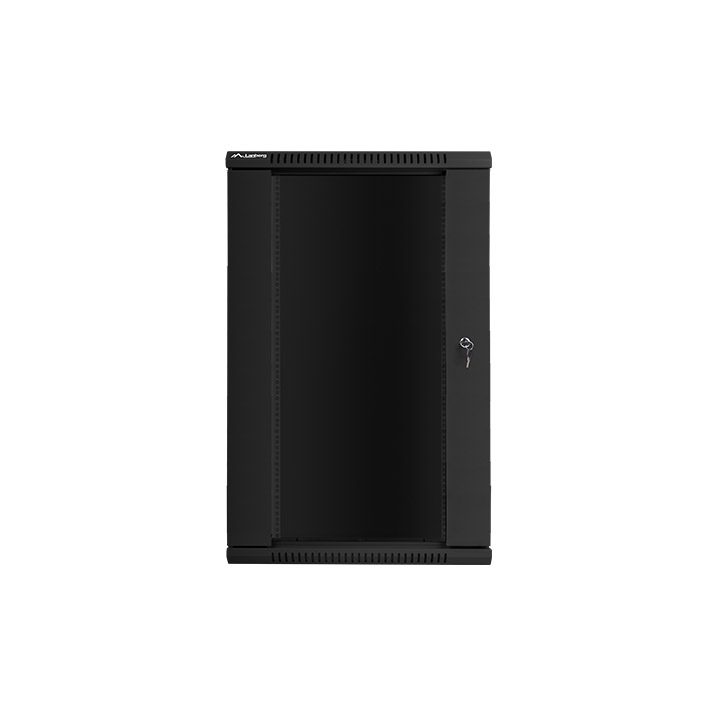 Lanberg WF01-6622-10B armário rack 22U Bastidor de parede Preto