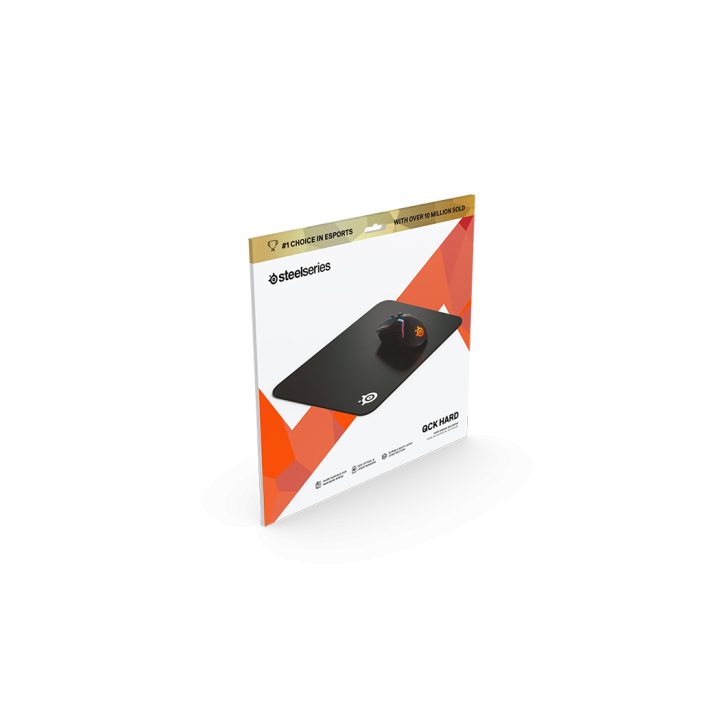 SteelSeries QcK Hard Tapete de rato para jogos Preto (63821)