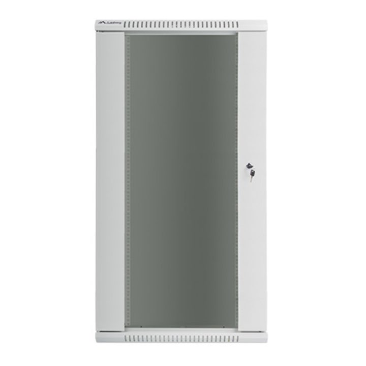 Armário rack de parede Lanberg 19 polegadas 27U 600X450 (flat pack)…