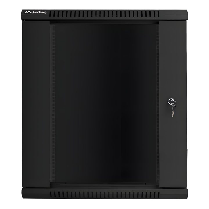 Lanberg WF01-6415-10B armario rack 15U Bastidor de pared Negro