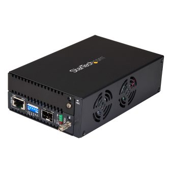 StarTech.com Conversor de Meios Ethernet de Cobre para Fibra de 10…