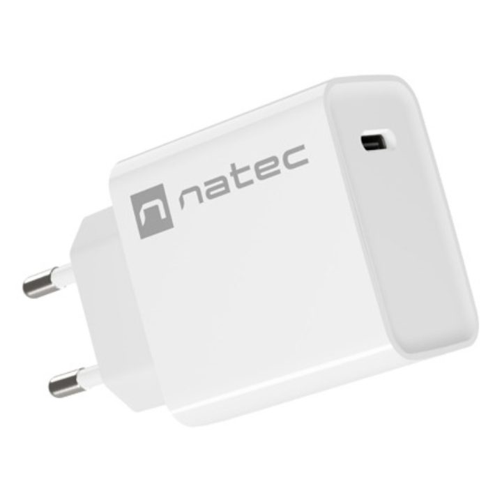 Carregador de parede Natec RIBERA Universal Branco Corrente alternada…