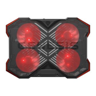 GENESIS Oxid 260 base de arrefecimento 17,3" 1010 RPM Preto, Vermelho