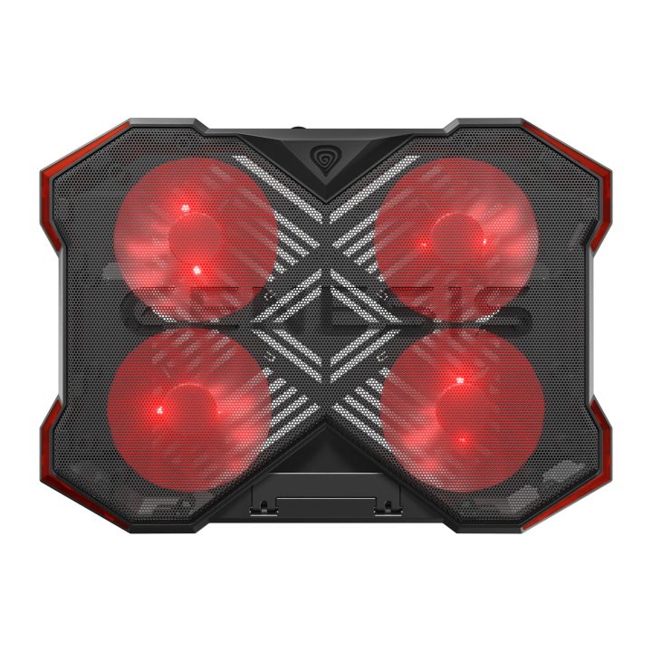 GENESIS Oxid 260 base de arrefecimento 17,3" 1010 RPM Preto, Vermelho