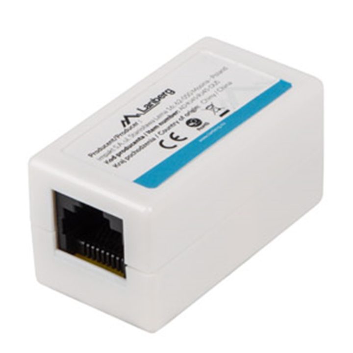 Adaptador CAT6 Lanberg UTP RJ45 hembra-hembra (AD-RJ45-RJ45-OU6)
