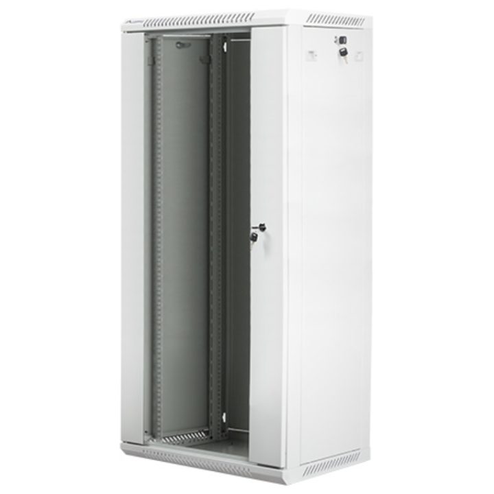 Armario rack Lanberg 19 pulgadas 27U 600X450 cabinet wall-mount (flat…