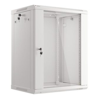Lanberg WF01-6415-10S armário rack 15U Bastidor de parede Cinzento