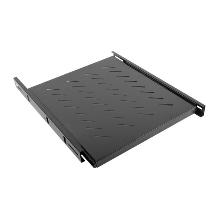 Lanberg Sliding Tray 1U 463x550mm up to 60kg 19-inch Rack Black…