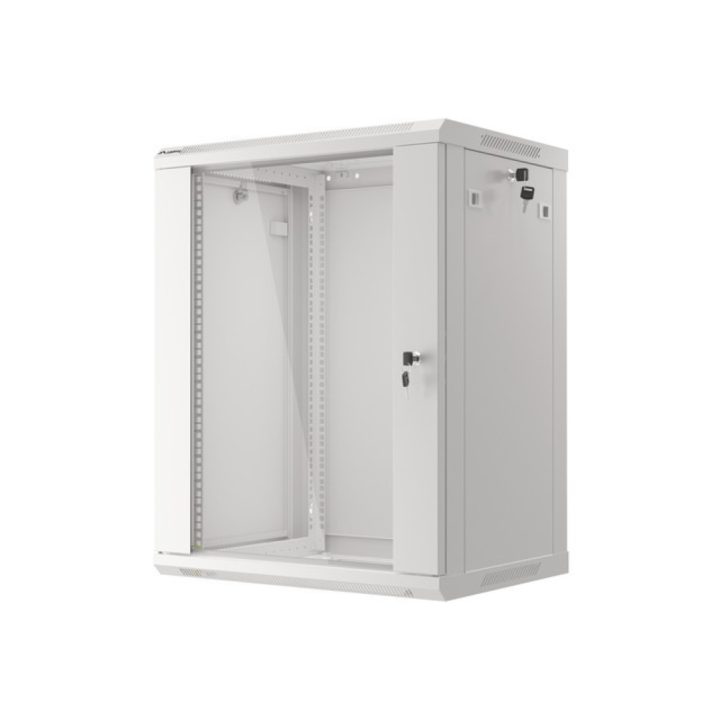Lanberg WF01-6415-10S armário rack 15U Bastidor de parede Cinzento