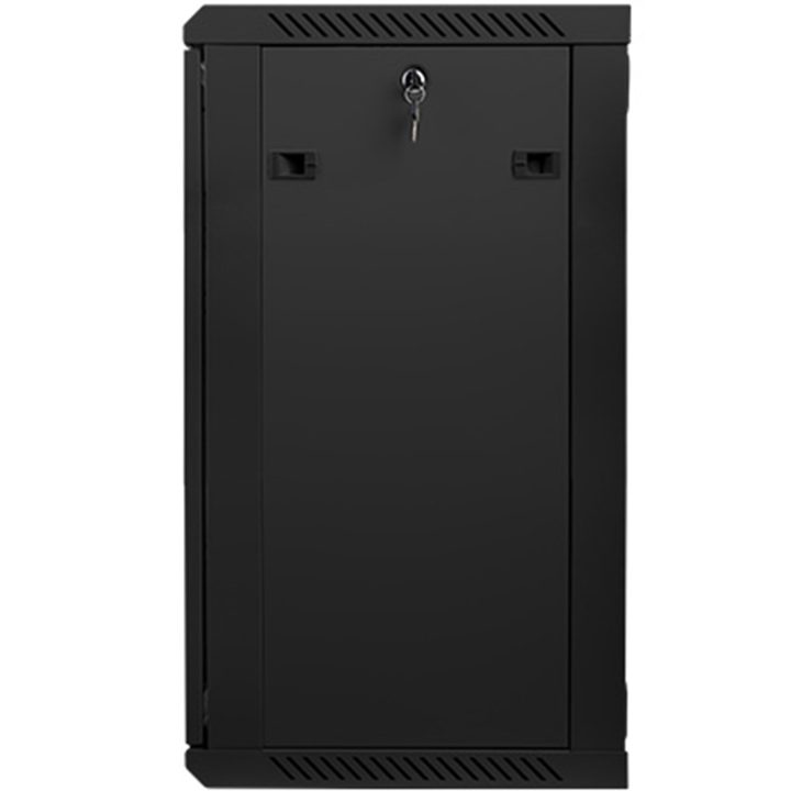 Lanberg WF01-6418-10B armário rack 18U Bastidor de parede Preto
