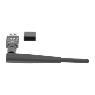 Lanberg USB Wi-Fi Network Adapter 150 MB-s with Antenna (NC-0150-WE)