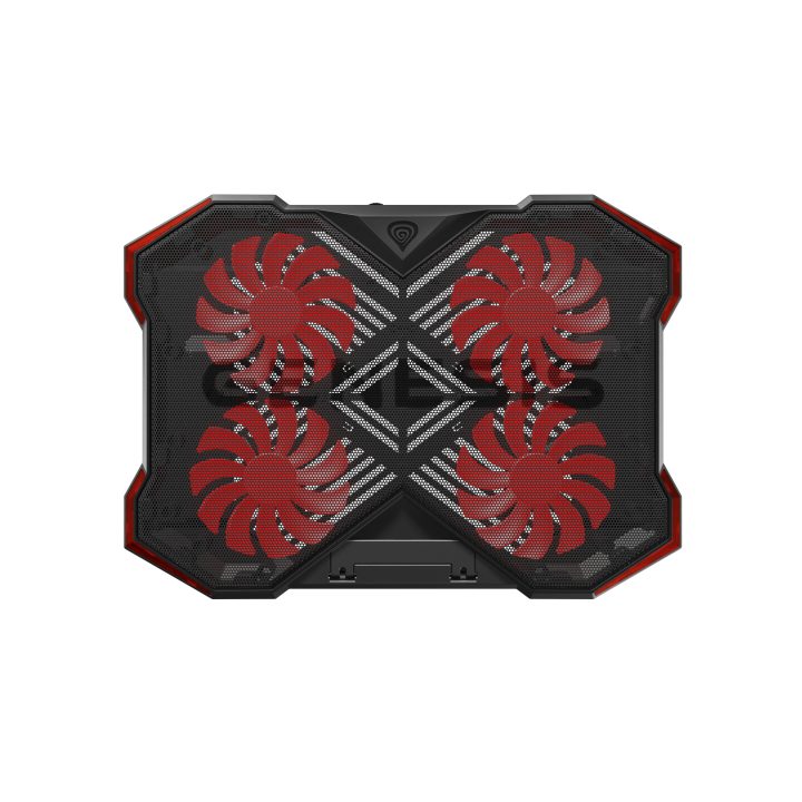 GENESIS Oxid 260 base de arrefecimento 17,3" 1010 RPM Preto, Vermelho
