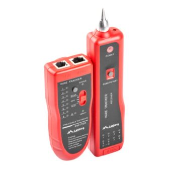 Lanberg NT-0501 testador de cabos de rede Preto, Vermelho