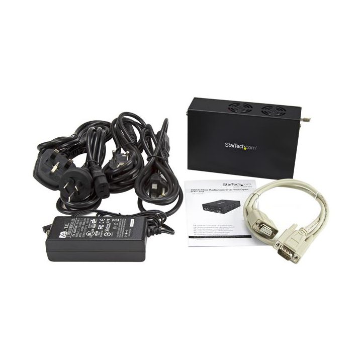 StarTech.com Conversor de Meios Ethernet de Cobre para Fibra de 10…