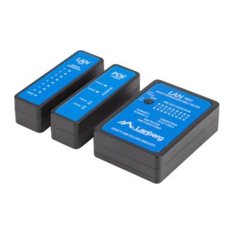 Lanberg PoE Tester Cable RJ45 RJ12 RJ11 Coaxial (NT-0404)