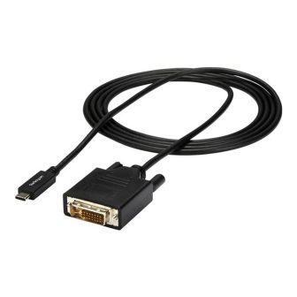 StarTech.com 2m USB-C to DVI Cable - 1920 x 1200 - Black