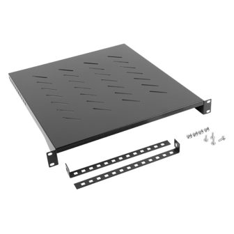 Bandeja Lanberg fija 1u 483X500 mm hasta 25 kg rack de 19 negro…