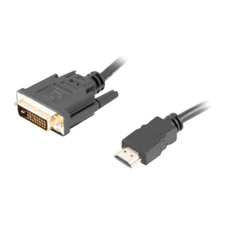 Cabo HDMI para DVI 4K Lanberg 1.8m-macho-macho-negro…