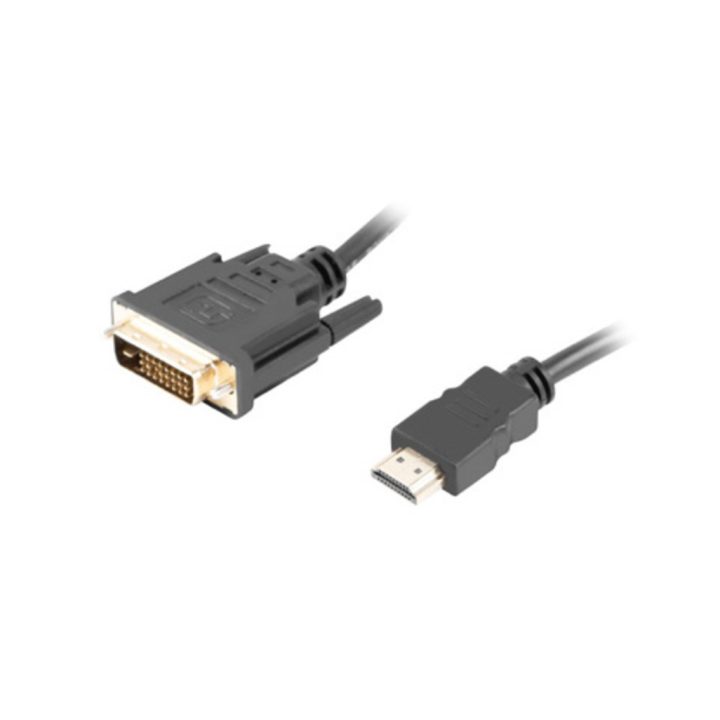 Cabo HDMI para DVI 4K Lanberg 1.8m-macho-macho-negro…