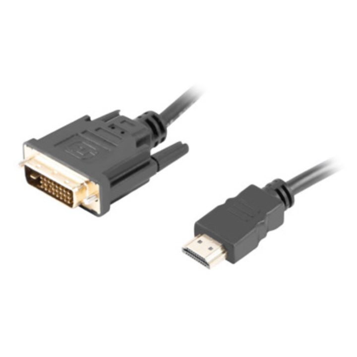 Lanberg 4K HDMI to DVI Cable 1.8m Male-Male Black…