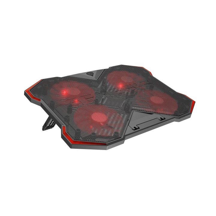 GENESIS Oxid 260 Laptop Cooling Pad 17.3" 1010 RPM Black, Red
