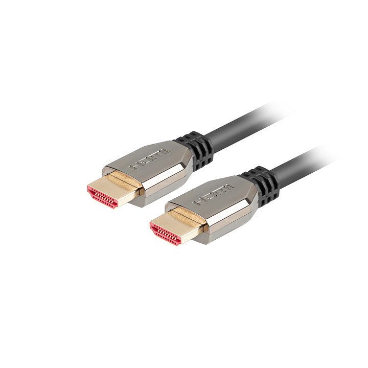 Cable HDMI Lanberg V21 8K 60Hz m-m 1.8m (CA-HDMI-30CU-0018-BK)