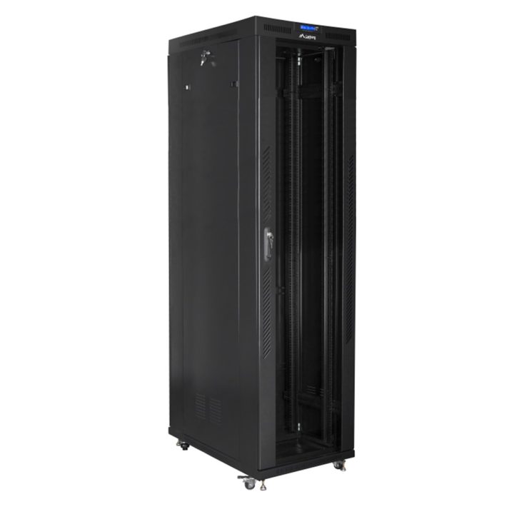Lanberg FF01-8047-12B 47U Rack Cabinet Standalone Black