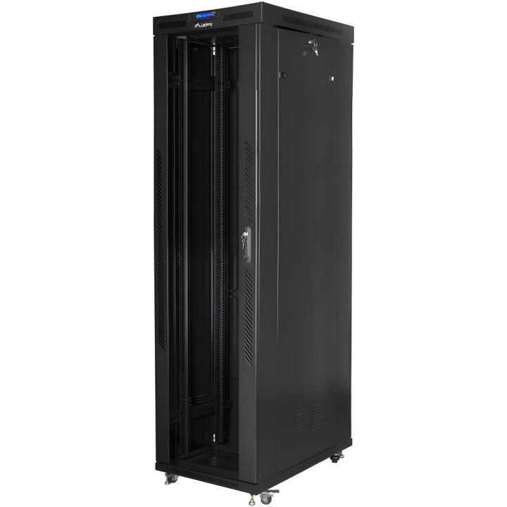 Lanberg FF01-8047-12B 47U Rack Cabinet Standalone Black