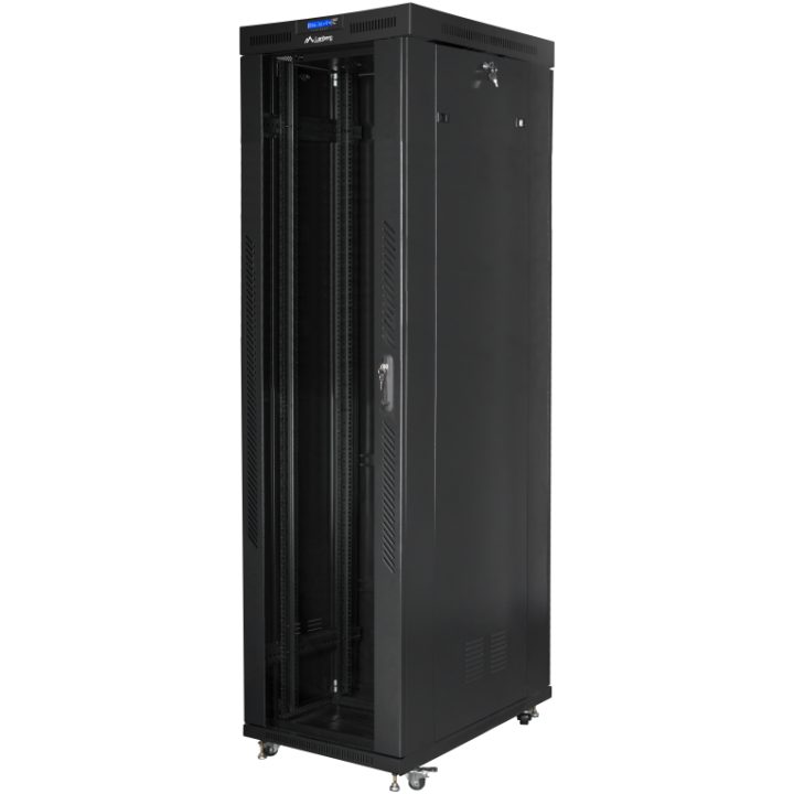 Lanberg FF01-8047-12B 47U Rack Cabinet Standalone Black