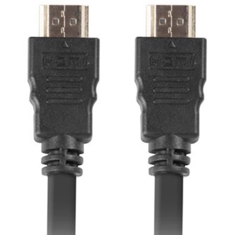 Cabo HDMI Lanberg macho-macho v1.4 4K 15m preto (CA-HDMI-10CC-0150-BK)