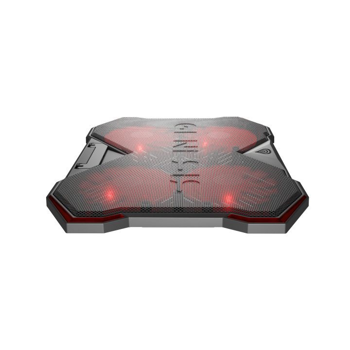 GENESIS Oxid 260 Laptop Cooling Pad 17.3" 1010 RPM Black, Red