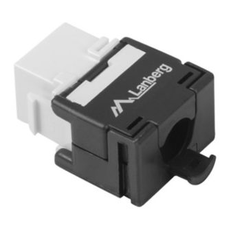 Lanberg Cat 5e UTP RJ45 Keystone Connector 180 Degrees Tool-Free…