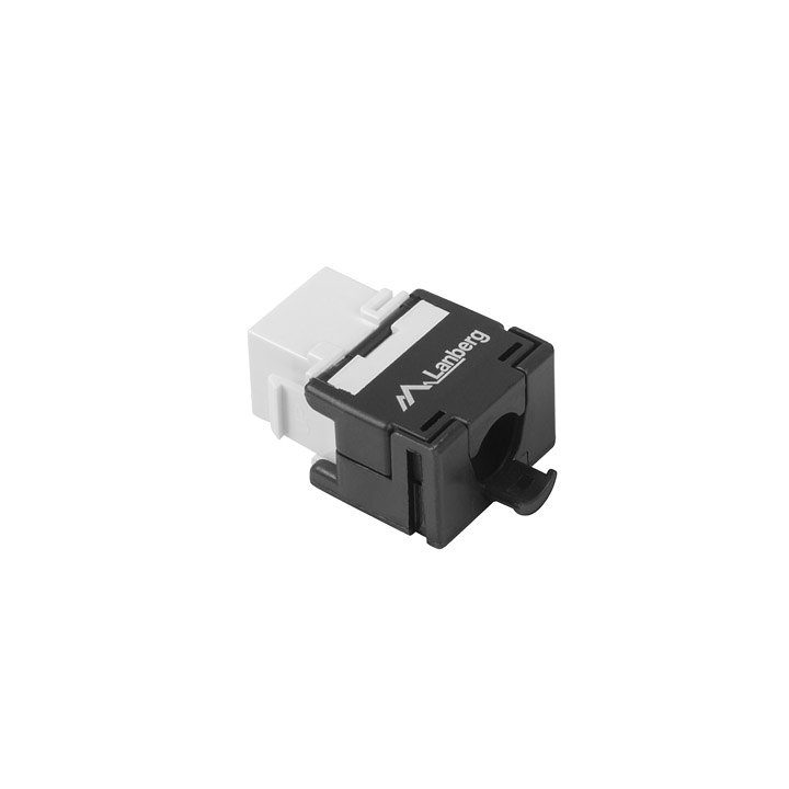 Conector keystone Lanberg cat 5e UTP RJ45 180 grados sin herramientas…