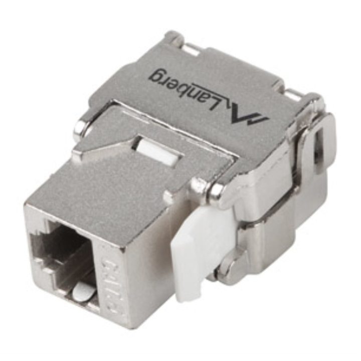 Conector keystone Lanberg toolless RJ45 a lsa cat.6 s-FTP 180 graus…