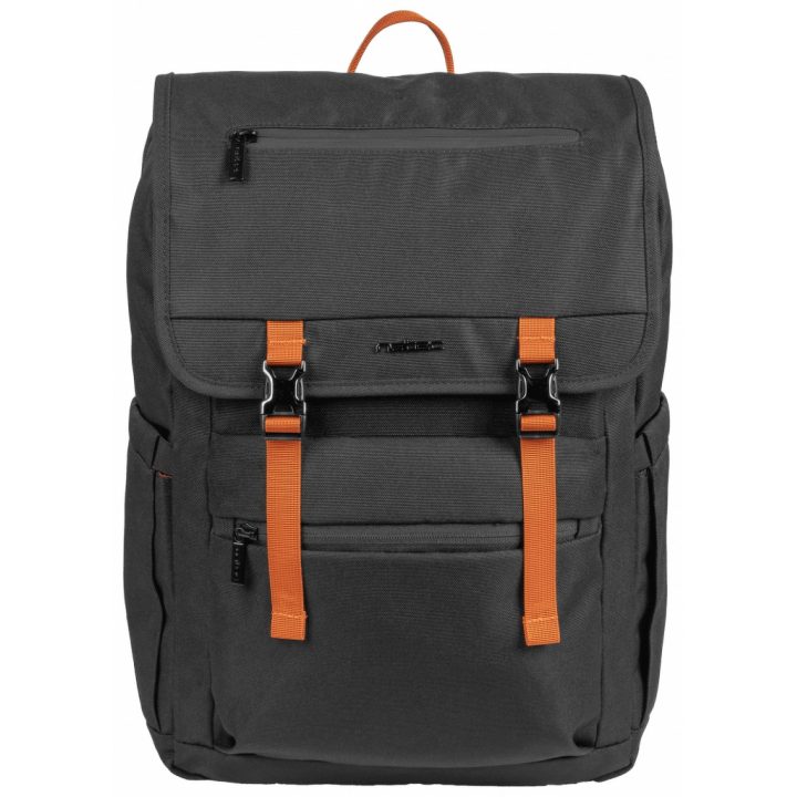 Natec Niala Ginger Orange 15.6" Backpack Black (NTO-2240)