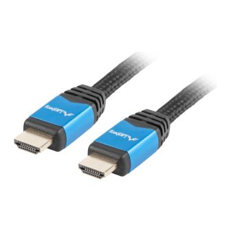Cabo HDMI Lanberg macho-macho v2.0 cu 4K premium 3m preto…