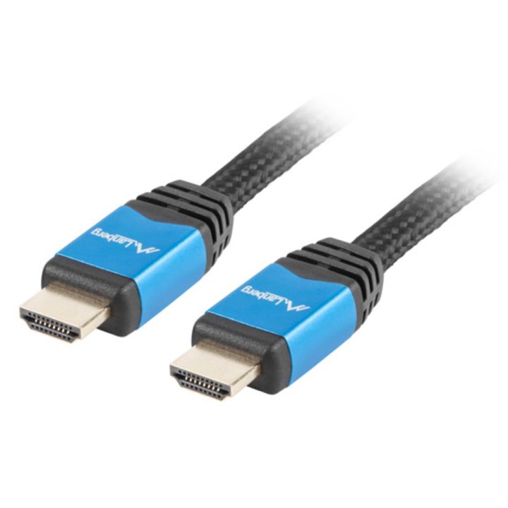 Lanberg HDMI Cable Male-to-Male v2.0 CU 4K Premium 3m Black…